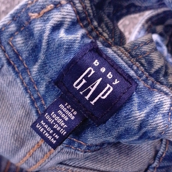 GAP Denim Blue Kids Overalls