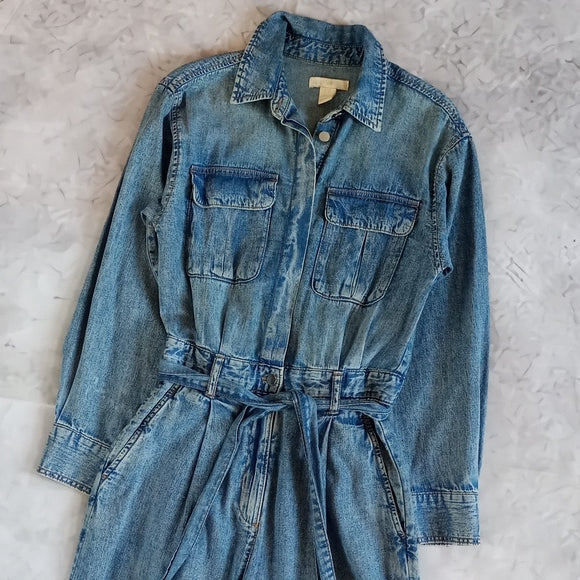 WOMEN'S DENIM JUMPSUIT H&M