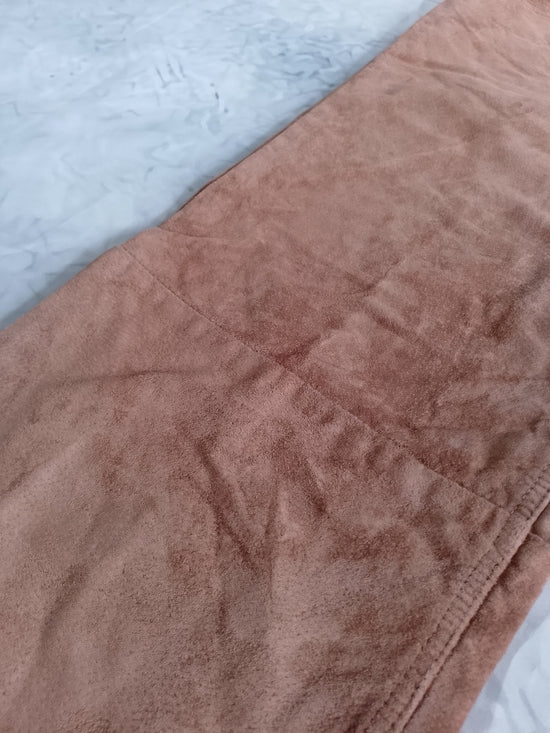 Vintage SKOTTS SUEDE Brown Leather Pants