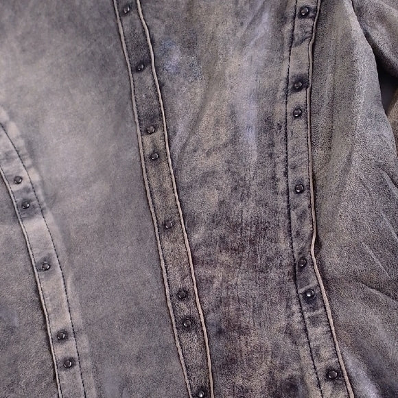 Danier Studded Leather Jacket