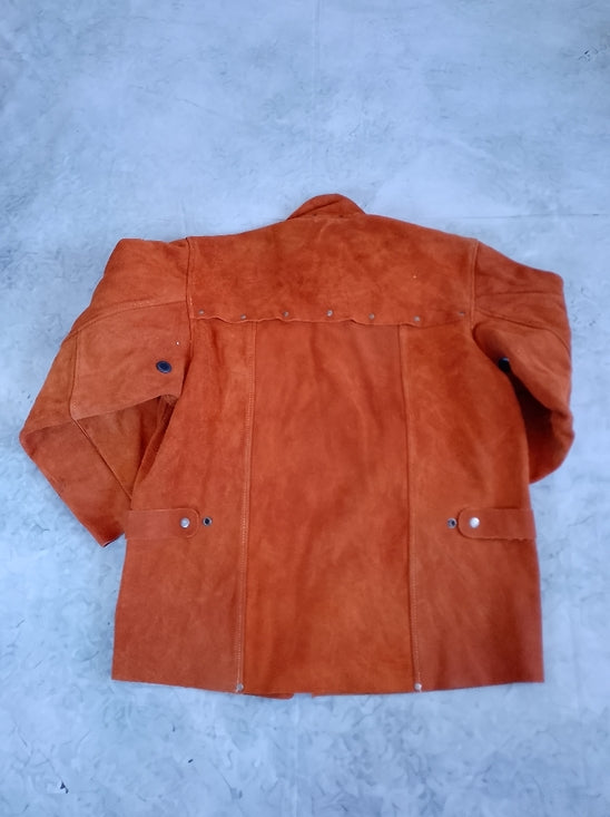 STEINER Suede/Leather Orange Workwear Welding Jacket