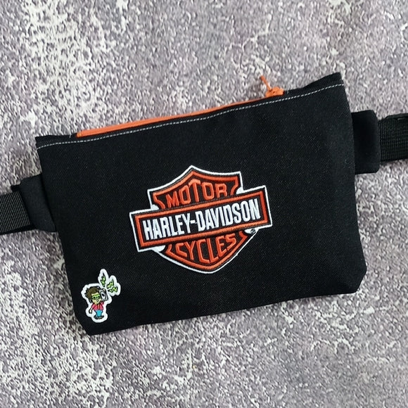 Reworked Harley-Davidson Benny Bag Fanny Pack UNISEX (HANDMADE)