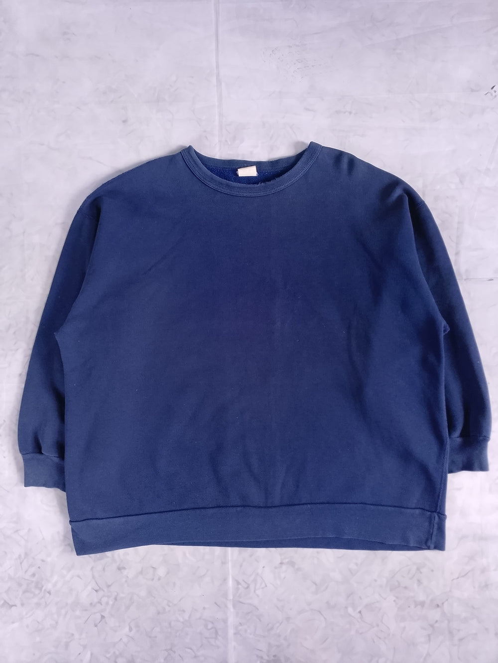Vintage Blank Light Distressed Crewneck Sweater