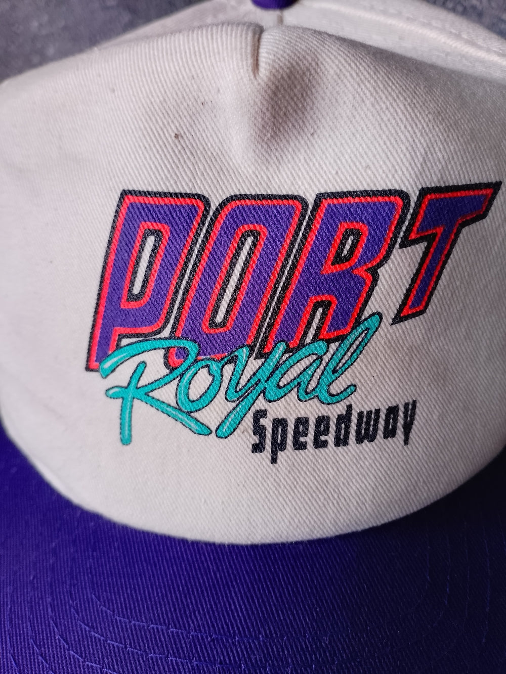 Vintage PORT ROYAL SPEEDWAY SNAP BACK HAT