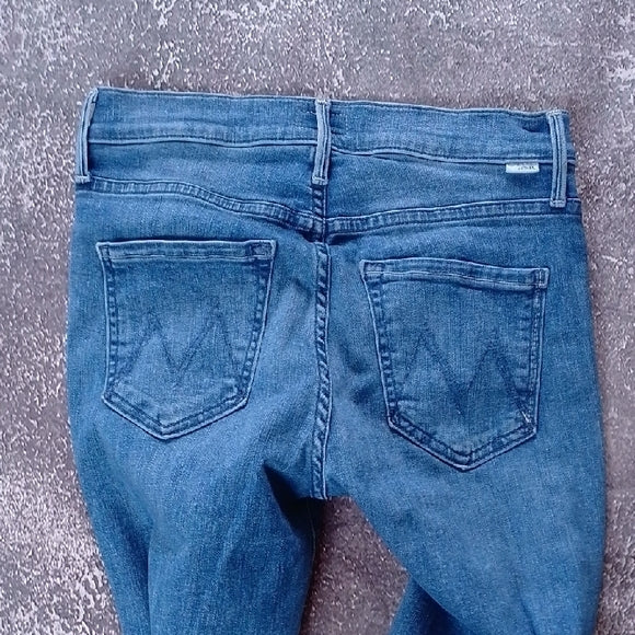 MOTHER JEANS THE MID RISE DAZZLER ANKLE STYLE# 1686-104 Wash: We The Animals
