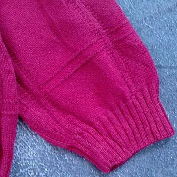 VINTAGE 90 IZOD RED EMBROIDERED Crewneck Sweater unisex