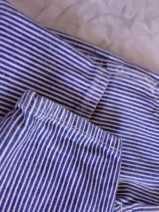 Vintage 90s Osh Kosh B'Gosh Rail Conductor Stripe Overalls