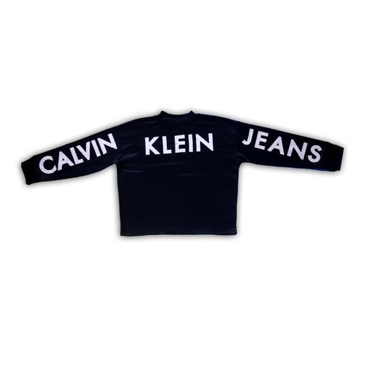 Calvin Klein Jeans Big Print Crew Neck Sweater