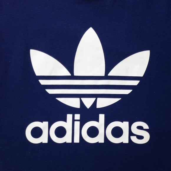 Adidas Big Logo Blue Graphic T-Shirt