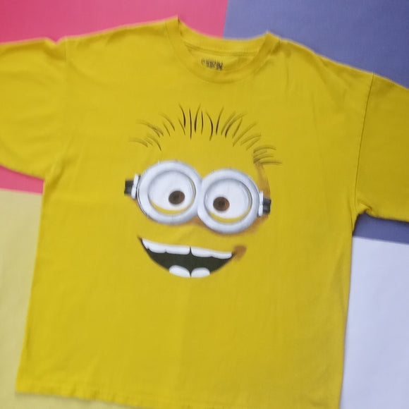 Despicable Me 2 Minion Big Face T-Shirt UNISEX