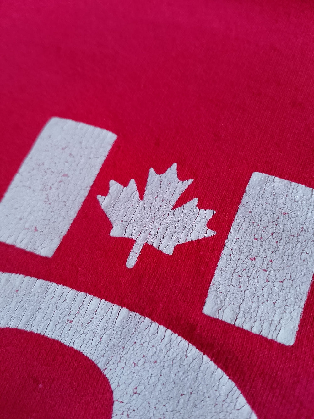 Vintage 1992 AOP Canada 125 Years Graphic Sweatshirt