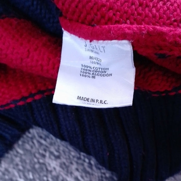 Freddy Krueger Red and Black Striped Sweater John Galt