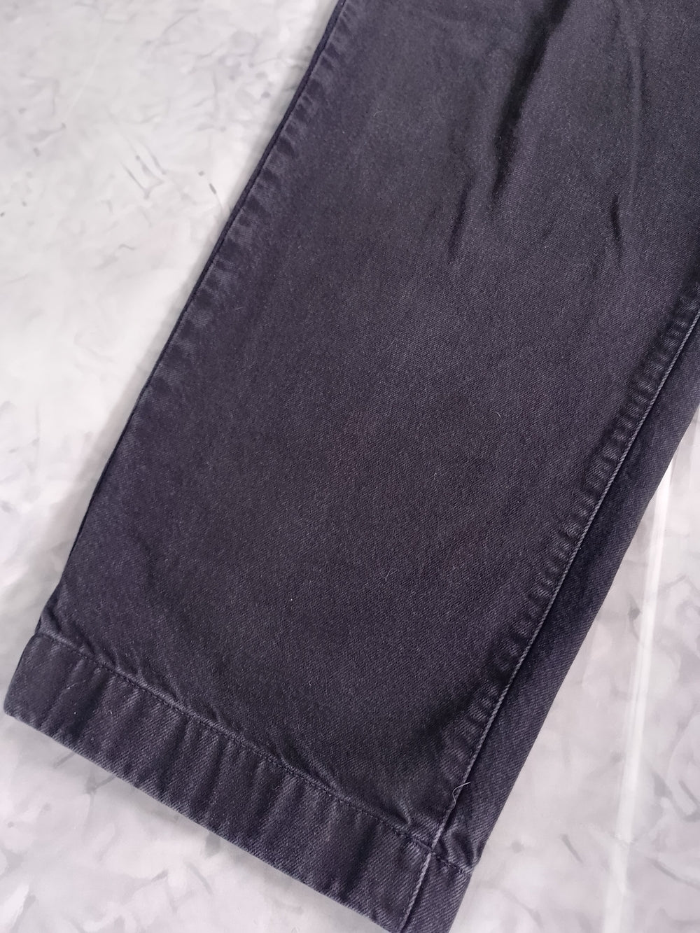 Banana Republic Mid-Rise Straight Regular Baggy Black Denim Jeans
