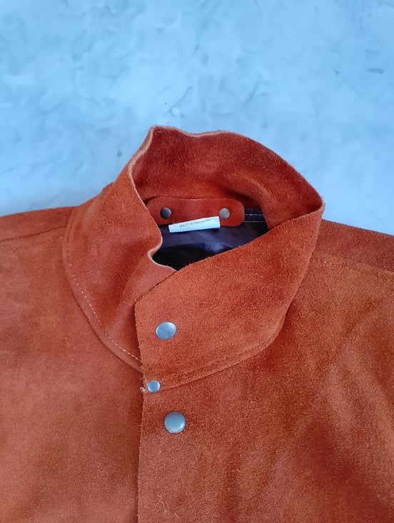 STEINER Suede/Leather Orange Workwear Welding Jacket