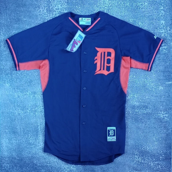 NWT 2014 Detroit Tigers MLB Authentic Baseball Jersey Size 40 BLANK