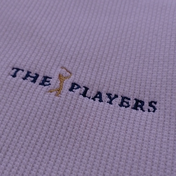 Nike THE PLAYERS Women's White Textured Cropped Sweatshirt