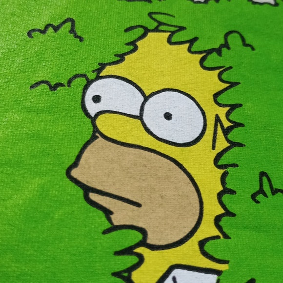 Homer Simpson Meme The Simpsons Bush Graphic T-Shirt