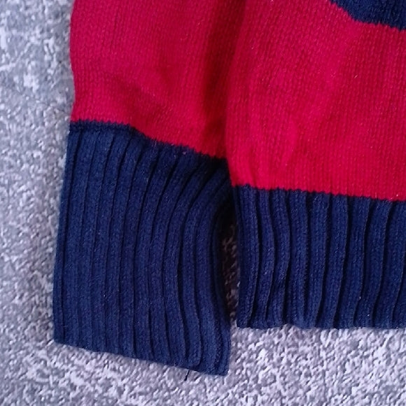 Freddy Krueger Red and Black Striped Sweater John Galt