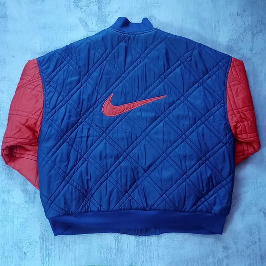 Vintage 90s Nike Big Logo Reversible Jacket
