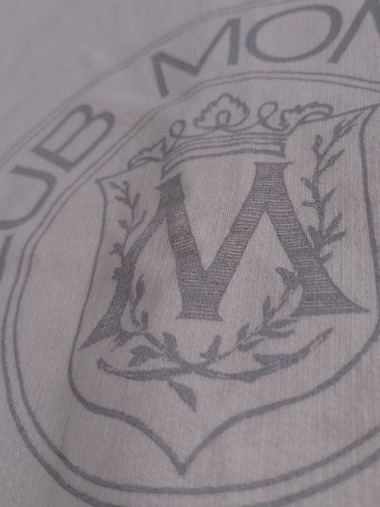 Vintage Club Monaco Cream Logo Crewneck Sweater