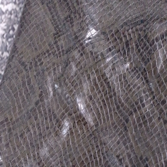 Vintage Faux Snake Skin Trench Coat utex Womens
