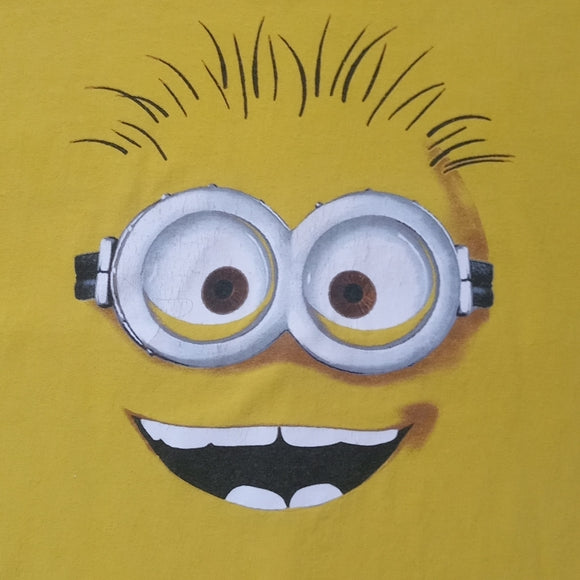 Despicable Me 2 Minion Big Face T-Shirt UNISEX