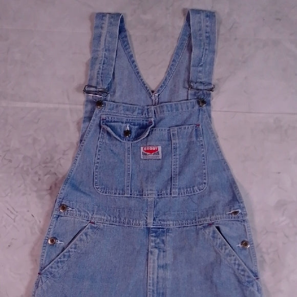 Vintage 90s BRODY QUALITY DENIM SHORT OVERALLS SHORTALLS