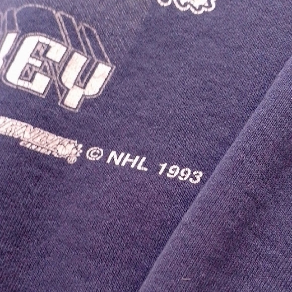 VINTAGE 1993 NHL TORONTO MAPLE LEAFS CREWNECK SWEATER