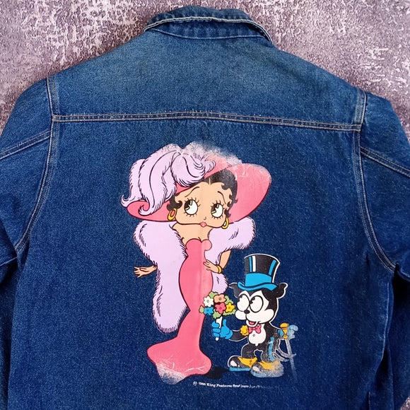 Vintage 1985 Betty Boop Denim Jacket UNISEX