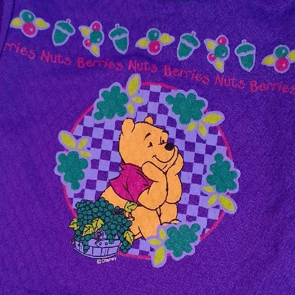 Vintage 90s Disney Winnie The Pooh Shirt Dress With Matching Pants NWT