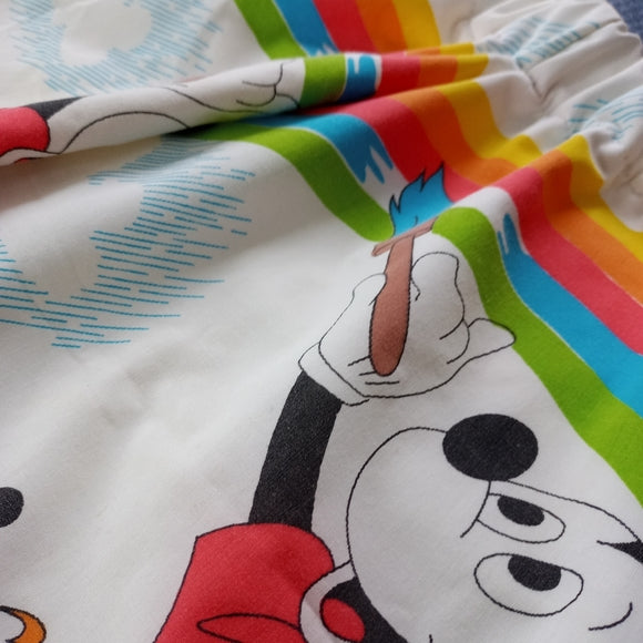 Vintage 1990s Disney Micky Mouse Pluto Custom Reworked Bennygonia Shorts