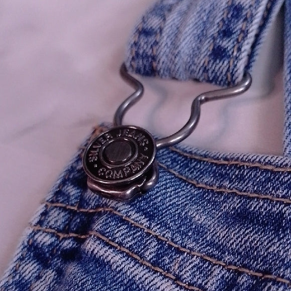 Stylish Modern Denim Overalls Workwear