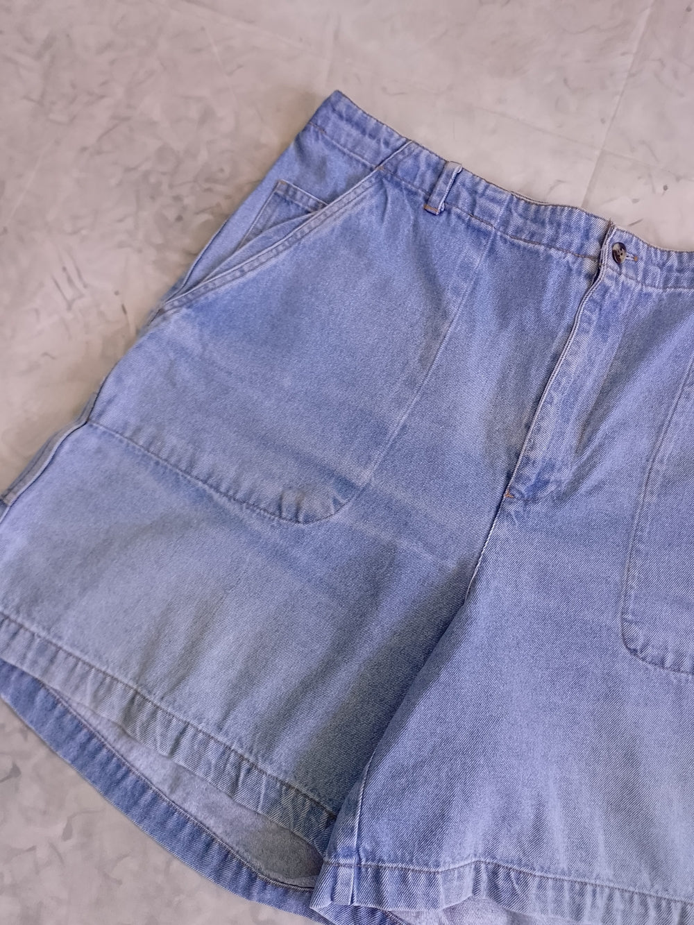 Vintage 90s Light Blue Denim Women’s Shorts