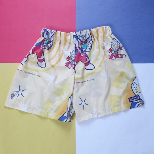 Custom Reworked Vintage 1996 Ultraman Tiga Bennygonia Shorts