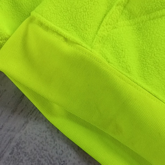 Vintage Construction Workers Neon Reflections Half Zip Sweater