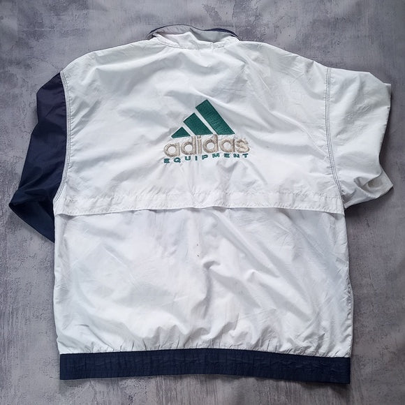 Vintage 90s Adidas Equipment Windbreaker Jacket