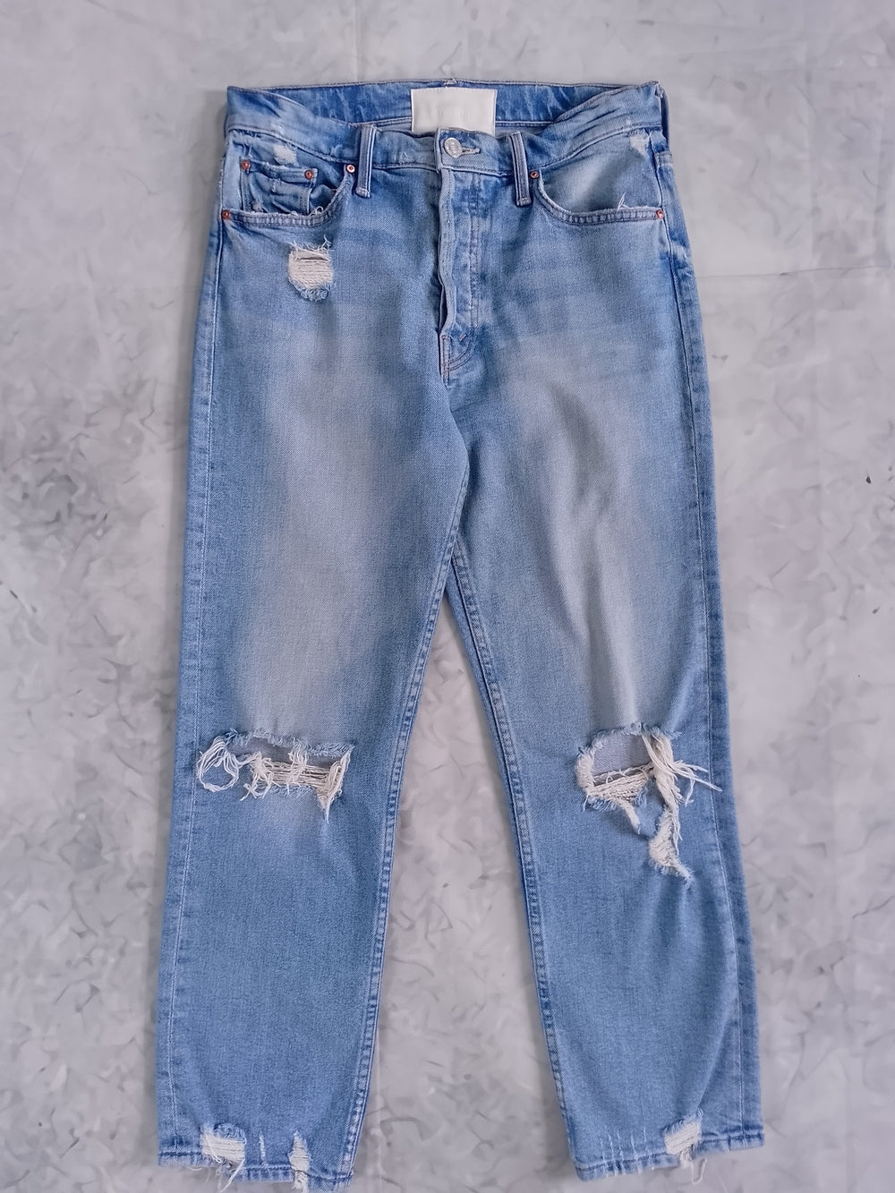 Mother Superior The Tomcat The Confession Denim Blue Jeans