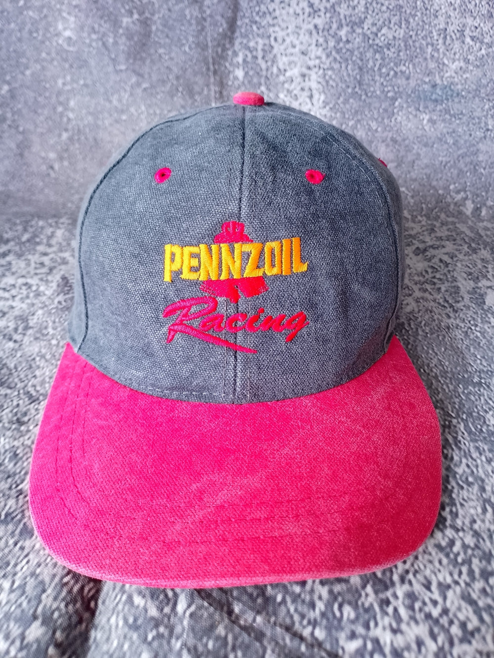Vintage PENNZOIL RACING SNALC BACK HAT 10 MINUTE OIL CHANGE