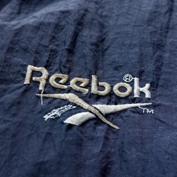 Vintage 90s Reebok Big Logo Windbreaker Jacket