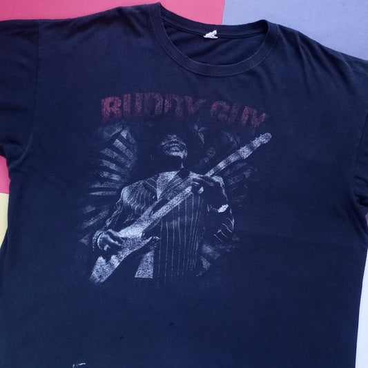 Buddy Guy Living Proof Tour 2011 Band T-Shirt Distressed