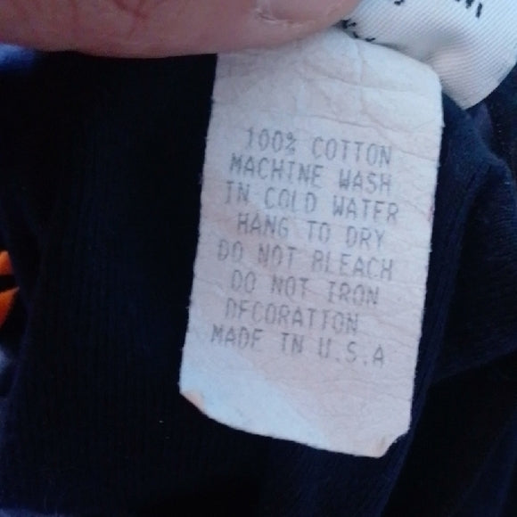 Vintage 2002 Harley-Davidson Black Camisole Spaghetti Strap Orange Detail