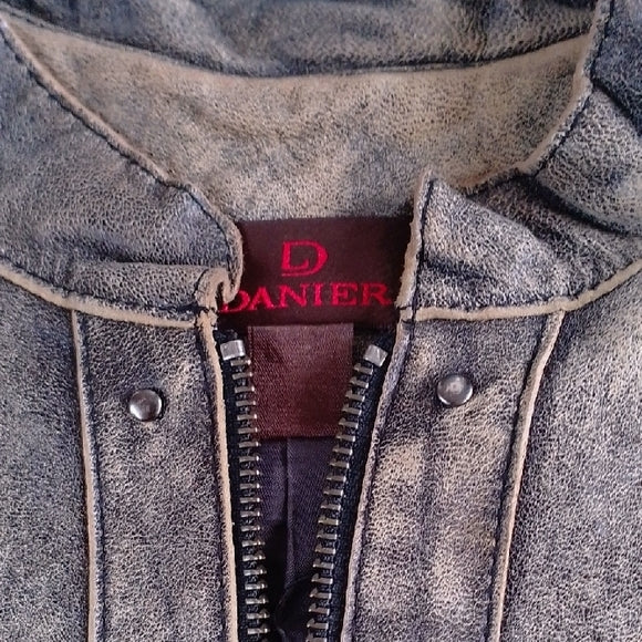 Danier Studded Leather Jacket