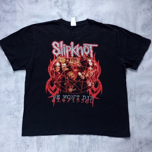 00’s Vintage Slipknot We Won’t Die 624715380 T-Shirt