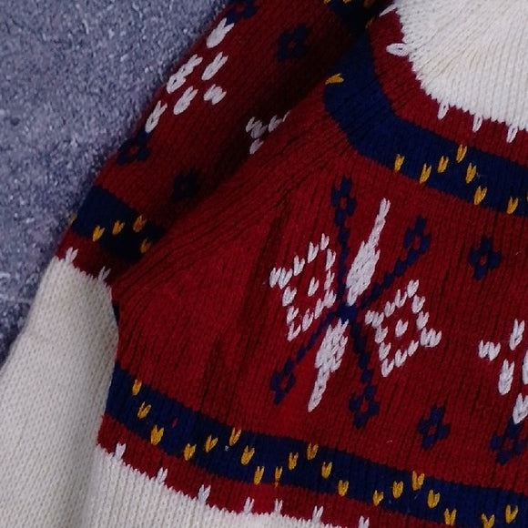 Vintage 90s JCPenney's Men’s Fair Isle Nordic Ski Sweater