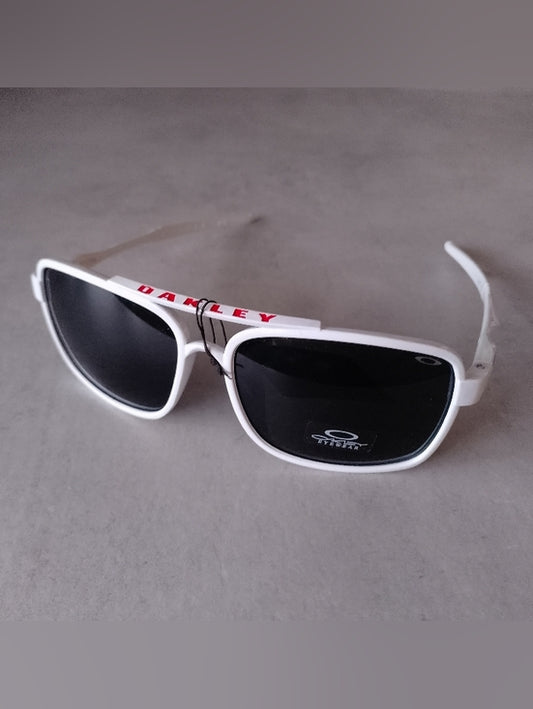 Vintage 2002 Oakley White Frame Sunglasses with Black Lenses NWT