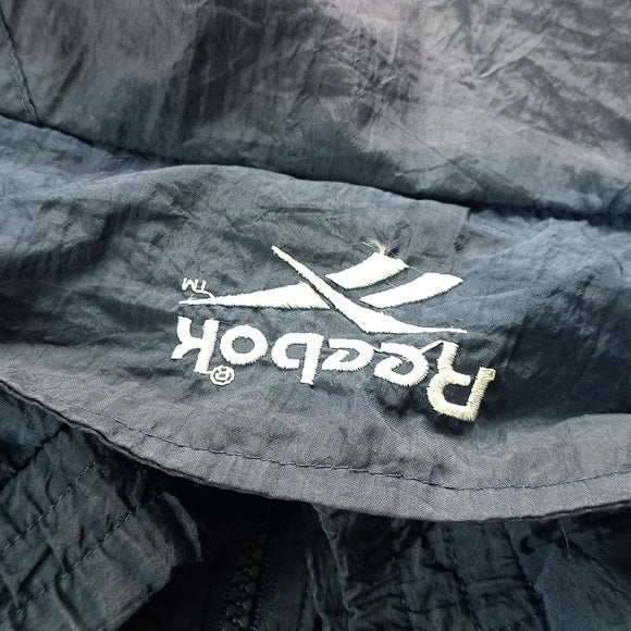 Vintage 90s Reebok Big Logo Windbreaker Jacket