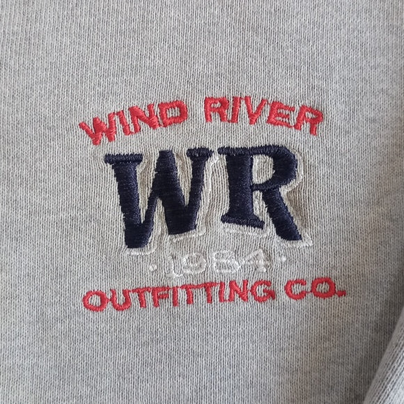 Vintage 90s Wind River Distressed Crewneck Sweater