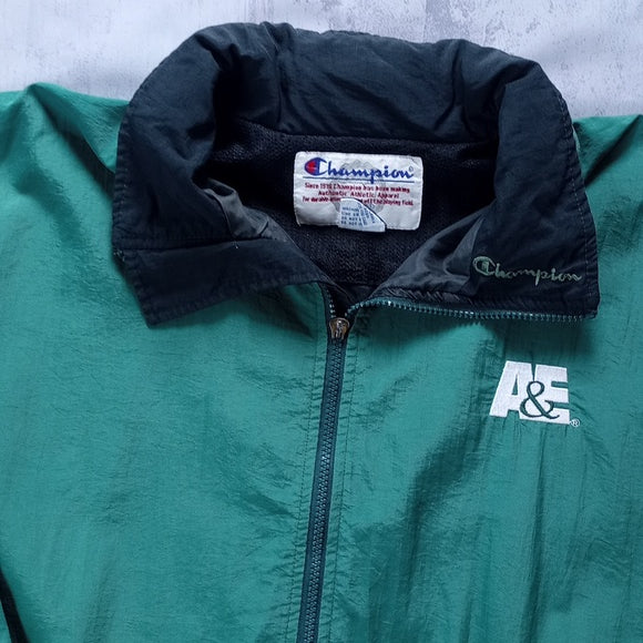 Vintage 90s A&E TV Network Champion Jacket