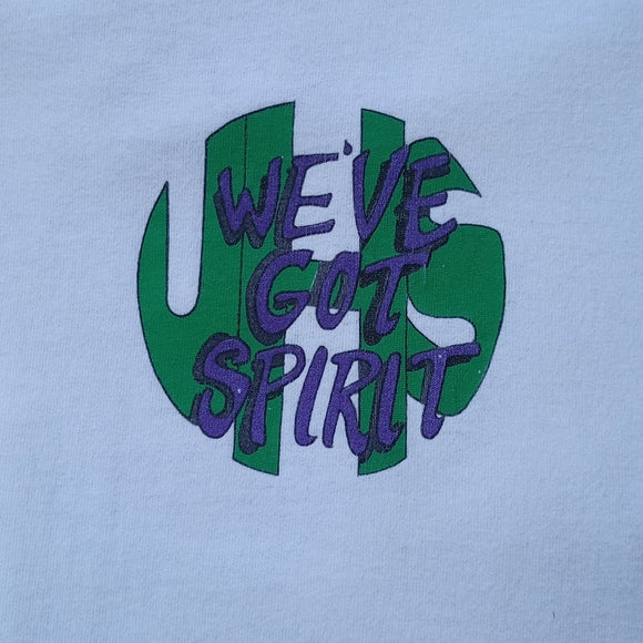 Vintage 90s Unionville Wolves We've Got Spirit Single Stitch T-Shirt