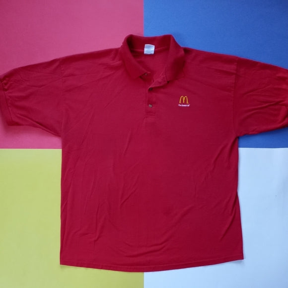 2003 McDonalds I'm Lovin' It  Polo T-Shirt